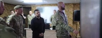 Зеленський і Драпатий відвідали Олександрівський напрямок фронту