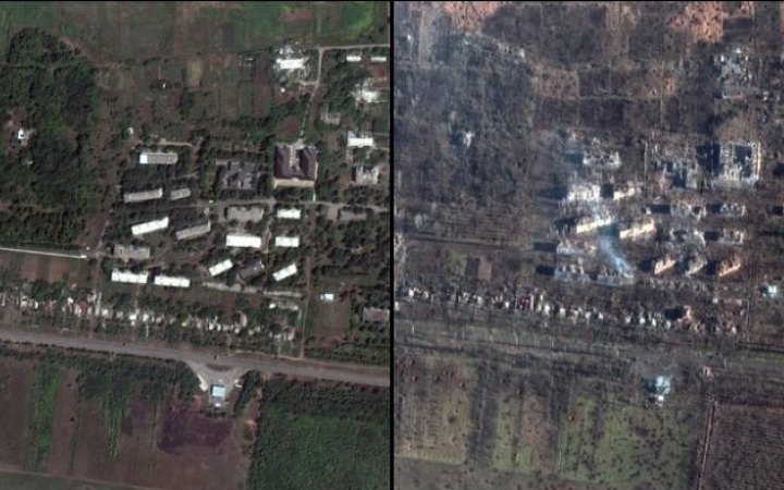 Maxar Technologies оприлюднила знімки зруйнованого Бахмута
