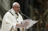 Папа Римский вспомнил об Украине во время встречи с послами