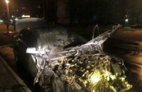 Автомобиль руководителя "Укрзализныци" сожгли 