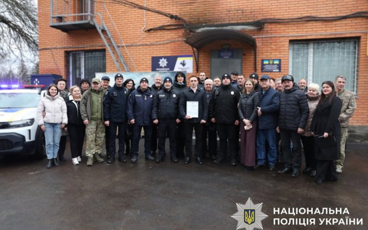 У Зазимській громаді на Київщині відкрили поліцейську станцію