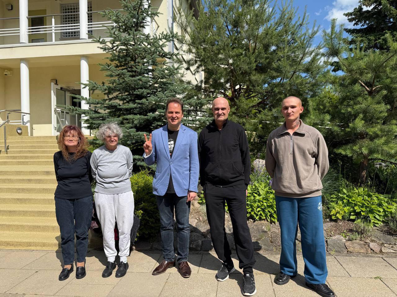 звільнені білоруські політв'язні