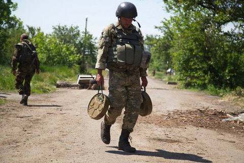 Военные отбили нападение боевиков на Марьинку