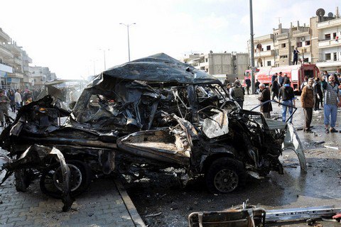 В Сирии смертник напал на КПП, четверо погибших