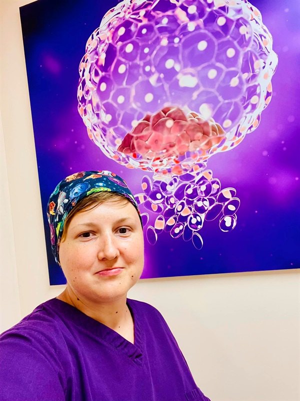 Ембріологиня Ольга Малюта