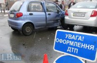 ДТП в Киеве: женщина за рулем Daewoo Matiz не пропустила Chevrolet