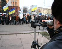 Акции протеста в центре Днепропетровска продлятся до 27 декабря, - Виктор Марченко