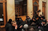 Одесская милиция задержала двух участников штурма мэрии 