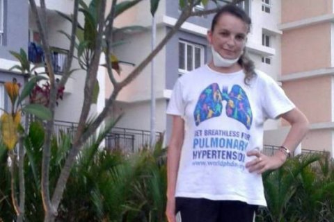 Многодетная украинка возвращается во Львов после успешной пересадки сердца и легких