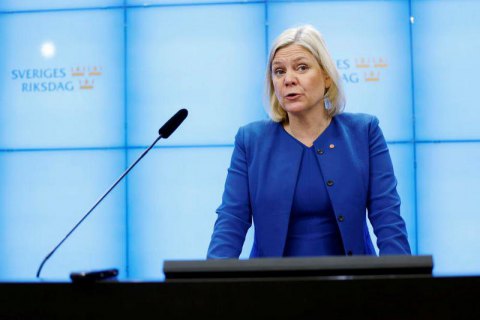 Парламент Швеції вдруге обрав премʼєром Магдалену Андерссон, яка подала у відставку через кілька годин після призначення