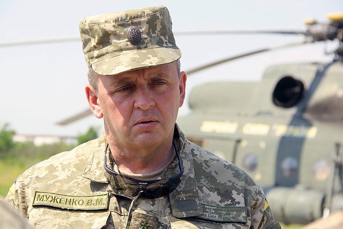 Глава генштаба ВСУ генерал Виктор Муженко