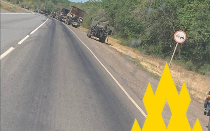 "АТЕШ": у т.о. Луганську зафіксоване переміщення російських військ у Запорізькому напрямку