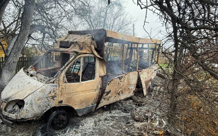 У Краматорському районі дрон ударив по маршрутці, є потерпілі