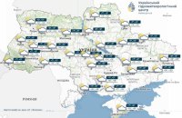 В п'ятницю в Україні стовпчики термометрів піднімуться до +19°, місцями невеликий дощ