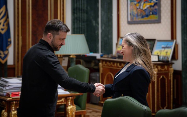 Христина Фріланд стала позаштатною радницею Зеленського