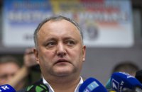 Додон лідирує на виборах президента у Молдові
