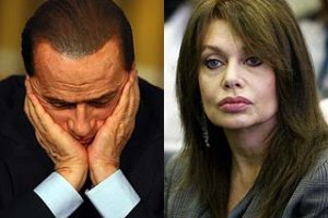 Берлускони обязали платить экс-жене по €100 тысяч в день