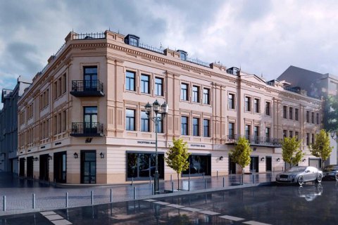 Фасад Центрального гастронома в Киеве после реконструкции обещают оставить трехэтажным