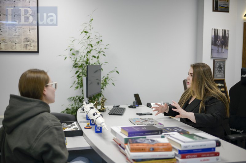 Катерина Черногоренко і журналістка LB.ua Катерина Амеліна