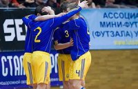 Футзал: Украина победила Румынию на Евро-2014