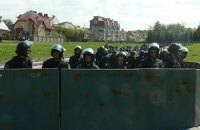 Во Львове улицы патрулирует "Беркут"