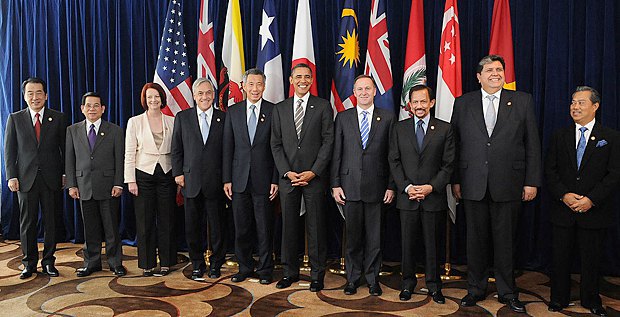 Лідери країн-учасниць ТТП на самміті, 2010 р