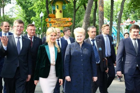 В Харькове Грибаускайте и Светличная открыли Дни Литвы в Украине
