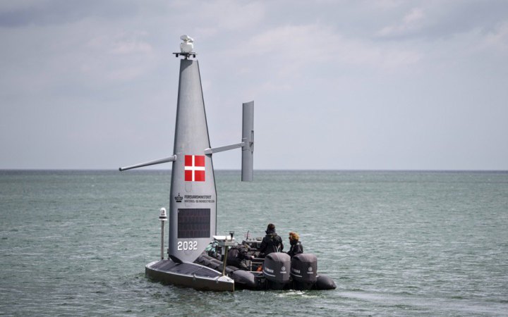 ​Данія розгорнула два надводні безпілотники для спостереження 