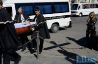 В Одесі пройшов похорон активіста Майдану Андрія Бірюкова