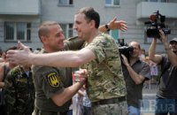 Снайпер "Донбасса" освобожден после восьми месяцев плена (добавлены фото)
