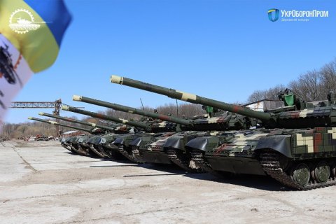 Зеленський привітав українських танкістів з професiйним святом