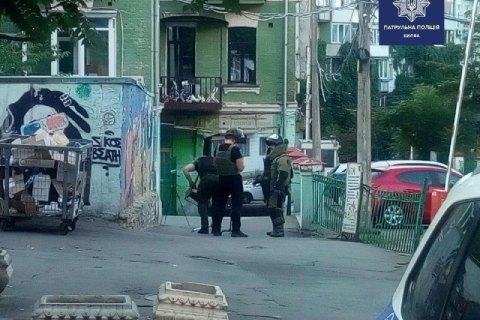 В правительственном квартале правоохранители задержали мужчину с гранатой
