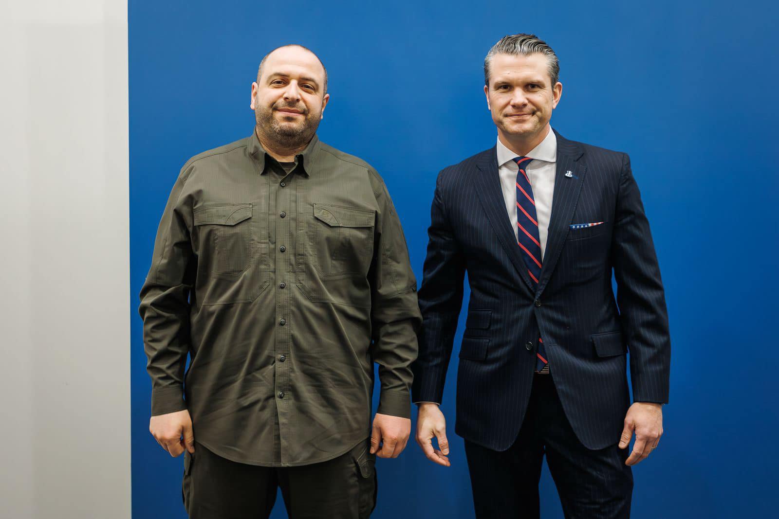 Перша зустріч Рустема Умєрова та Піта Гегсета