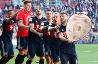 "Бавария" шестой раз подряд выиграла Бундеслигу