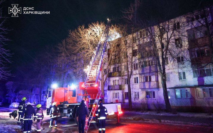 У Харкові уламки "шахеда" влучили у житловий будинок (уточнено)