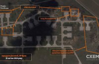 З'явилися супутникові знімки ураженого ворожого військового аеродрому в Джанкої