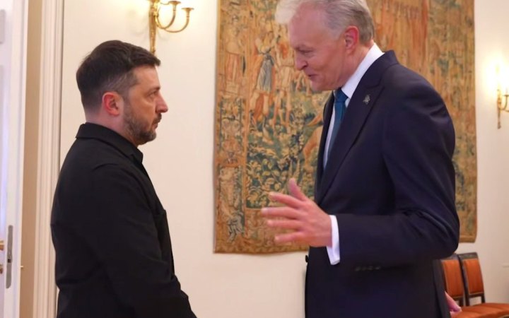 Зеленський обговорив з президентом Литви підтримку енергетики та оборонну співпрацю