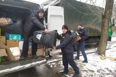 В Офісі президента показали обсяги гуманітарної допомоги для регіонів, постраждалих від вторгнення Росії