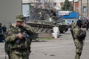 МВД: террористы в Славянске захватили миссию ОБСЕ