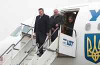 Янукович улетел в Германию