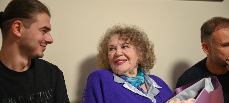 «Я зараз дивлюсь на вас і радію»: Ліна Костенко про виставу «Маруся Чурай»