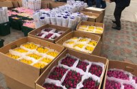 Запорізька квіткова компанія та її нідерландський партнер передали для жінок Енергодара 35 тисяч квітів