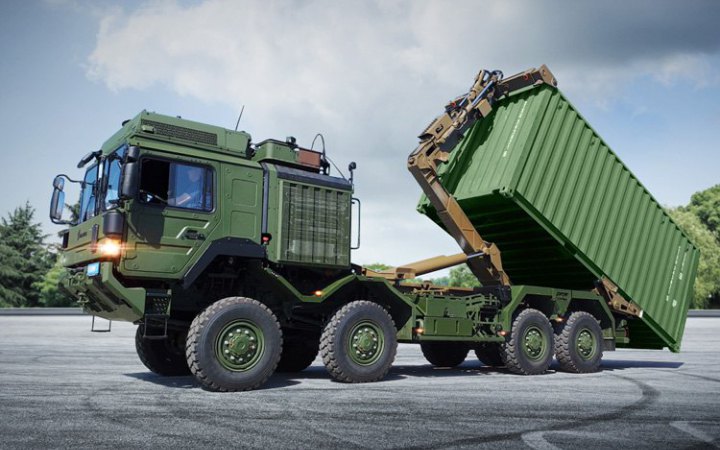 Rheinmetall постачає в Україну нові вантажівки