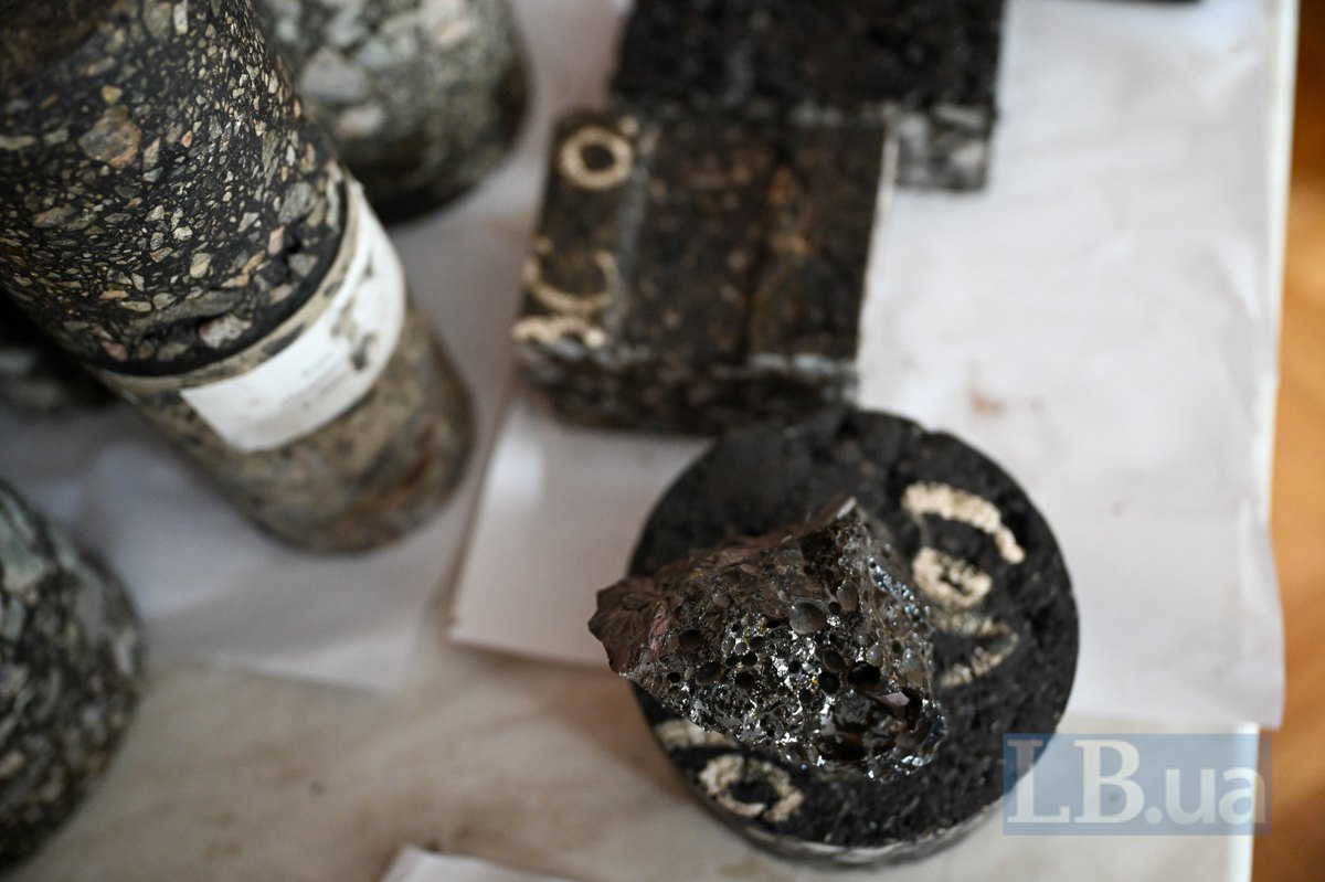  зразки дорожнього покриття