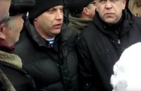 Захарченко засняли в рядах противников "русской весны"