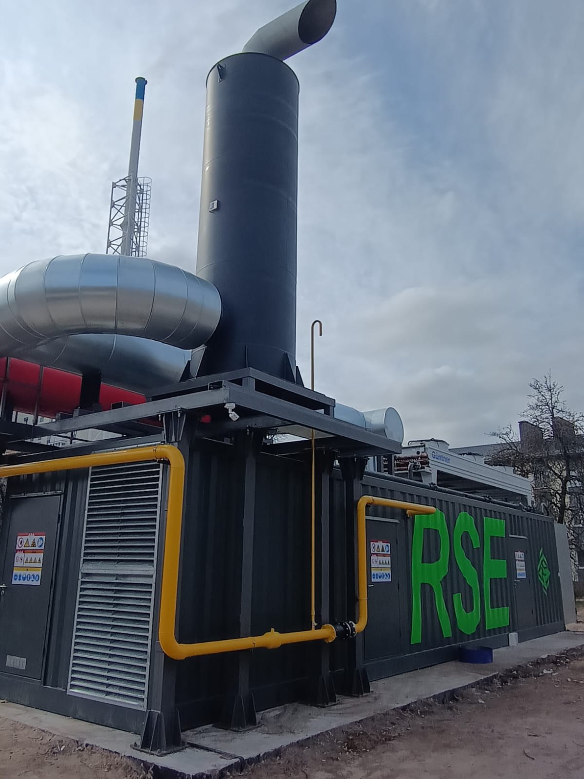 Ккогенераційний модуль потужністю 4,5 МВт