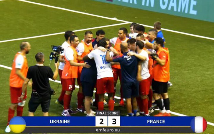 Збірна України не змогла вийти до 1/4 фіналу чемпіонату Європи з міні-футболу
