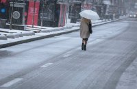В субботу в Киеве обещают небольшой дождь с мокрым снегом