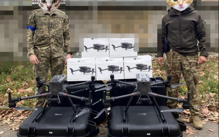 Чергова партія безпілотників від Армії дронів відправились на донецький напрямок