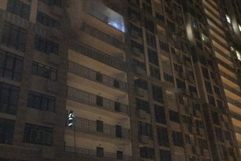 При пожаре в высотке на Печерске спасатели эвакуировали более 40 жильцов